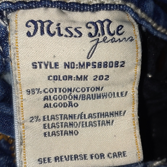 Like new size 25 miss me jeans - Picture 2 of 6